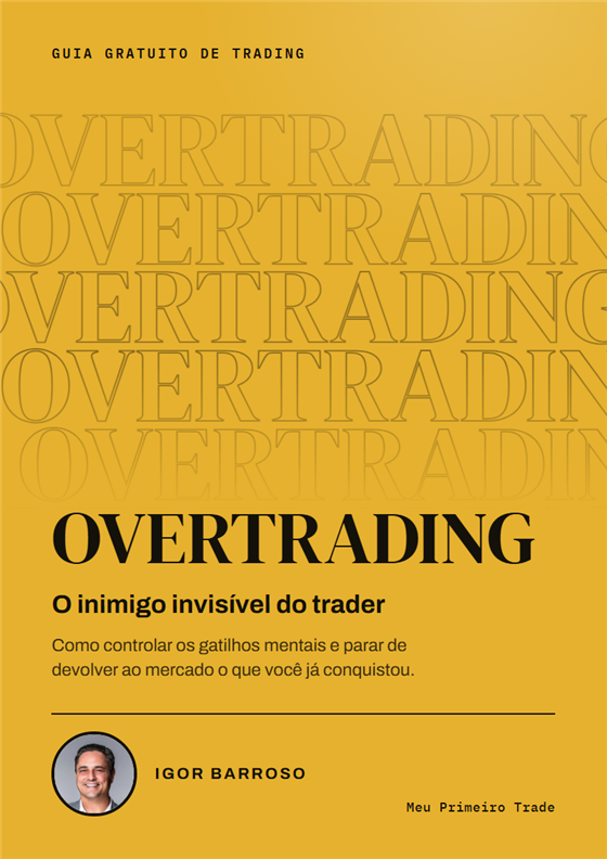 Capa do guia Overtrading: o inimigo invisível do trader